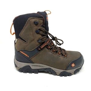 Merrell Men's J45315 Phaserboud Composite Toe Waterproof Safety Side Zip  Boots